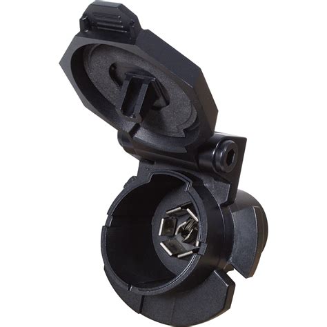 gm 7 way trailer metal locking mounting bracket|Endurance™ GM Twist Mount 7 Blade Connector .